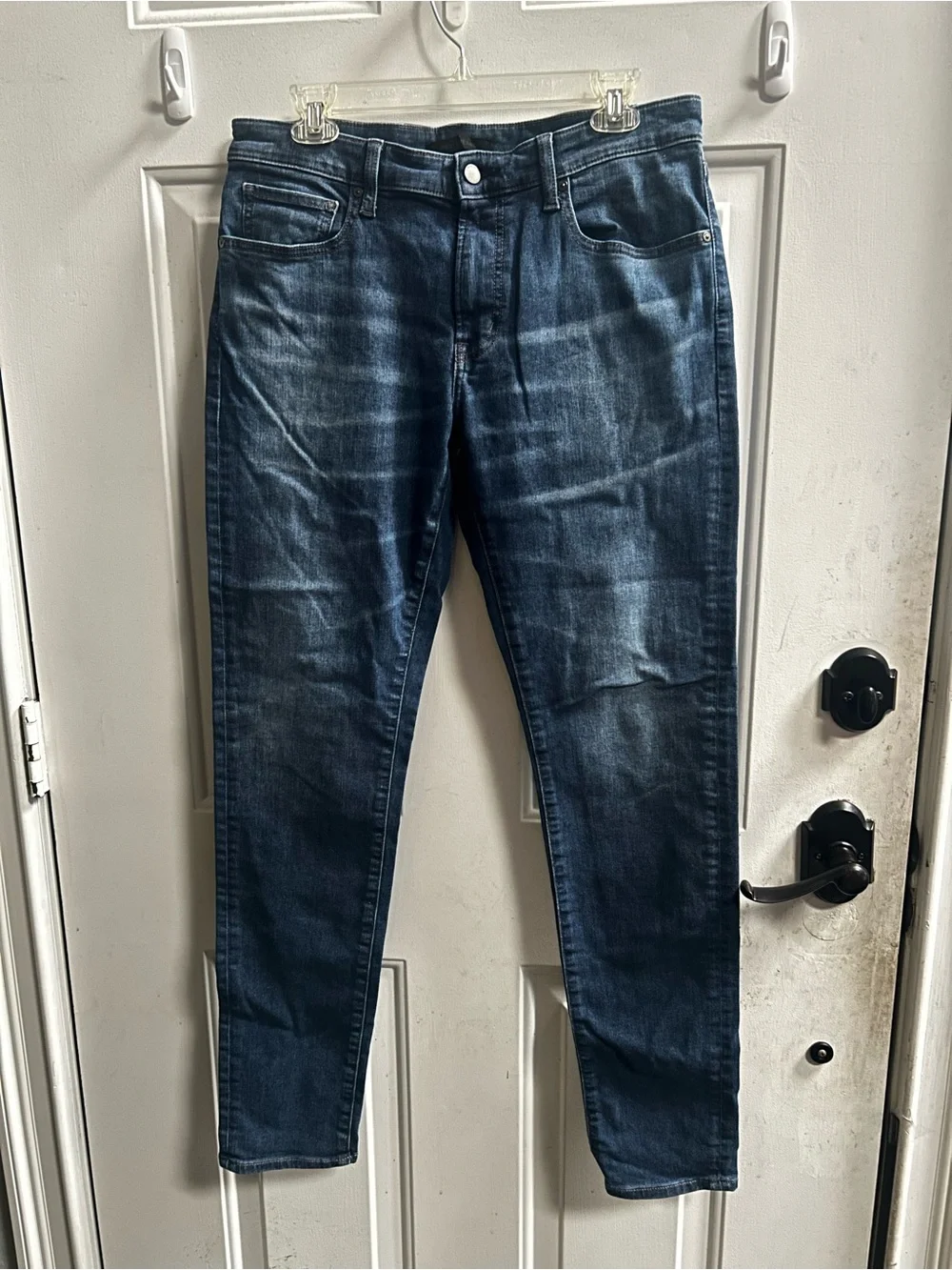 Uniqlo Men's Indigo Skinny Tapered Jeans Sz 33 x 34